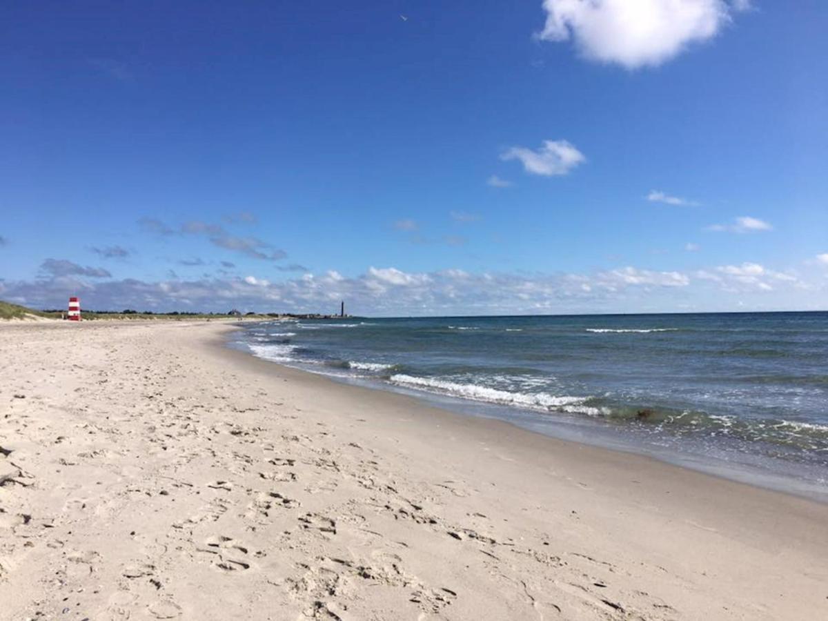 Ferie Lejlighed I Skagen -Huset Med Den Gronne Dor Exterior foto