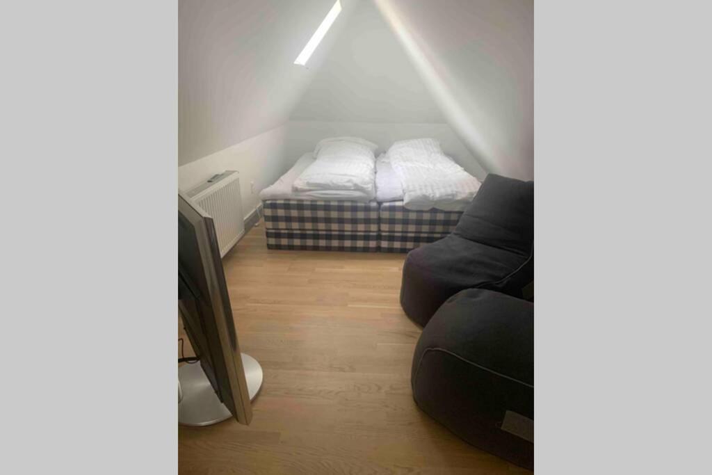 Ferie Lejlighed I Skagen -Huset Med Den Gronne Dor Exterior foto